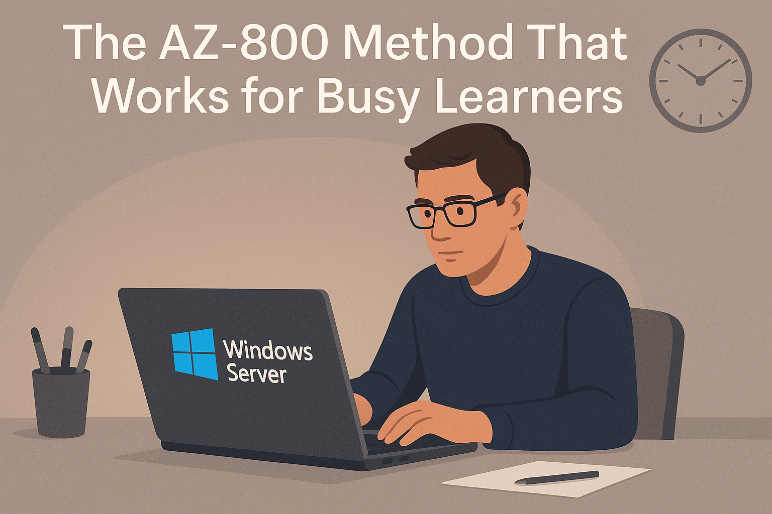 The-AZ-800-Method-That-Works-for-Busy-Learners